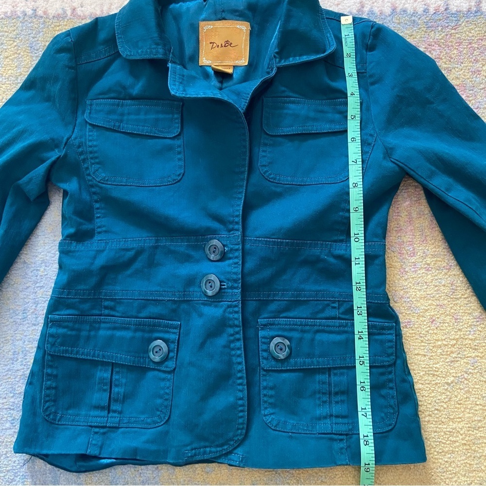 DO+BE Teal Blazer - Picture 9 of 10